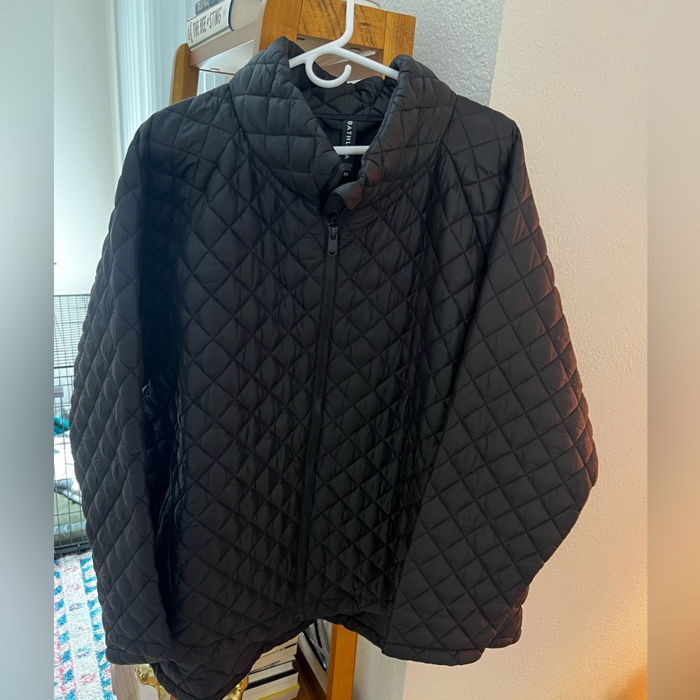 Quilted Winter Jacket - Plus Size - image 1